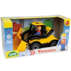 LENA: Camion con figura di macchinario da costruzione 21 cm immagine 2
