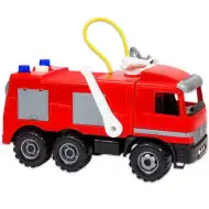 LENA: Camion dei pompieri gigante Mercedes-Benz Actros con pompa, 64 cm