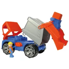 LENA: Camion della spazzatura Truxx con figura 30cm immagine 2