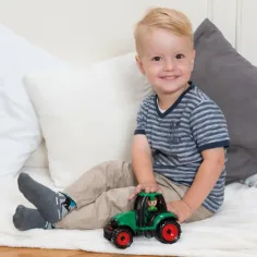 LENA: Camioncino con figura di trattore 17cm immagine 4