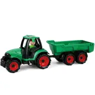 LENA: Camioncino con rimorchio e figura 36cm