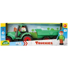 LENA: Camioncino con rimorchio e figura 36cm immagine 2