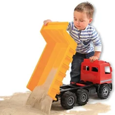 LENA: Dumper gigante Mercedes-Benz Actros 63cm immagine 3