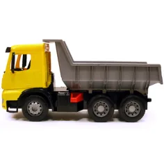 LENA: Dumper gigante Mercedes-Benz Actros giallo/nero 67cm immagine 2