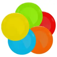 LENA: Frisbee rotondo in diverse varianti di colore, 22 cm