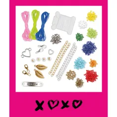 LENA: Kit per realizzare braccialetti dellamicizia con perline rocailles immagine 2