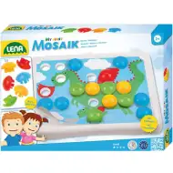 LENA: Mosaico Il mio primo set creativo con 7 modelli 32mm 36 pezzi