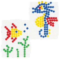 LENA: Panorama Mosaik XL Set di pioli trasparenti 15 mm, 240 pezzi immagine 2
