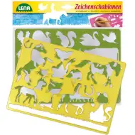 LENA: Sagoma per disegnare cavalli e gatti