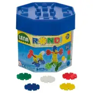 LENA: Set di costruzioni Rondi 25mm 170 pezzi