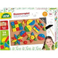 LENA: Set di gioco educativo con martello e tavoletta di sughero