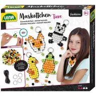 LENA: Set di perline per creare portachiavi fai-da-te con animali