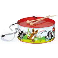LENA: Tamburo per bambini da 20 cm con motivo di talpa.