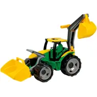 LENA: Trattore gigante con caricatore frontale e benna escavatrice giallo/verde 65 cm