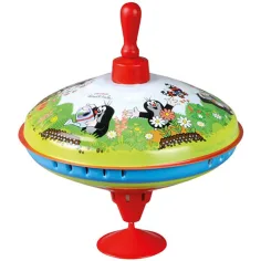 LENA: Trottola in metallo con talpa 19cm immagine 2