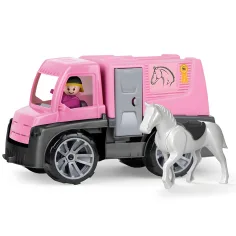 LENA: Truxx camion rosa per trasporto cavalli con cavallo e figura immagine 2