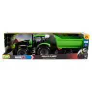LENA: Worxx Deutz-Fahr Agrotron 7250 TTV trattore con rimorchio in scatola 74 cm