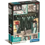 La Casa di Carta: Personaggi di Berlino puzzle 1000 pezzi Compact 50x70cm - Clementoni