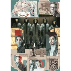 La Casa di Carta: Personaggi di Berlino puzzle 1000 pezzi Compact 50x70cm - Clementoni immagine 2