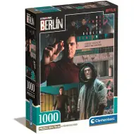 La Casa di Carta: Scene emozionanti di Berlino puzzle 1000 pezzi Compact 50x70cm - Clementoni