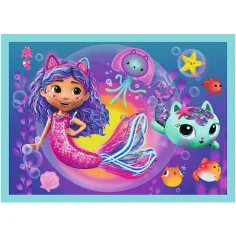 La casa delle bambole di Gabi 4 in 1 puzzle da 35-48-54-70 pezzi - Trefl immagine 3