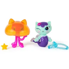 La casa delle bambole di Gabi Cinema - Set di 2 personaggi Mercat e Kitty Jellyfish - Spin Master immagine 2