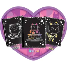 La casa delle bambole di Gabi Set creativo scratch art A-meow-zing 44 pagine - Lisciani immagine 3