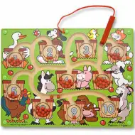 Labirinto magnetico con contatore in legno per lo sviluppo delle abilità - Melissa &amp; Doug