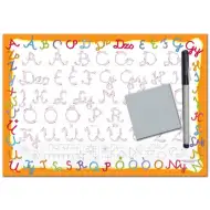 Lavagna con lettere maiuscole - D-Toys
