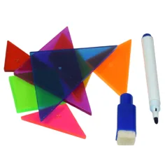 Lavagna da Disegno: Lavagna magnetica multifunzionale con pennarello e lettere 30x24cm immagine 7