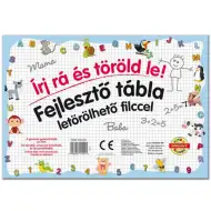 Lavagna per lo sviluppo delle abilità con pennarello cancellabile: Lettere - D-Toys