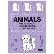 Libretto di attività: Disegna animali passo dopo passo - Trefl