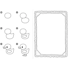 Libretto di attività: Disegna animali passo dopo passo - Trefl immagine 2