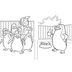 Libro da colorare "I pinguini di Madagascar" - Trefl immagine 3