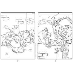 Libro da colorare Madagascar - Trefl immagine 2