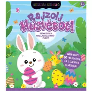 Libro da colorare a matita - Disegna la Pasqua!