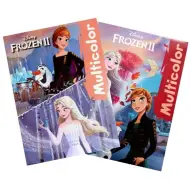 Libro da colorare di Frozen, formato A4, disponibile in due versioni