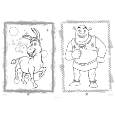 Libro da colorare di Shrek - Trefl immagine 3