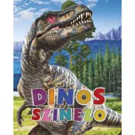 Libro da colorare di dinosauri