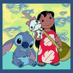 Lilo e Stitch - puzzle 3 in 1 da 20-36-50 pezzi - Trefl immagine 2
