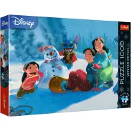 Lilo e Stitch: Divertimento Invernale Puzzle Premium Plus da 1000 pezzi - Trefl