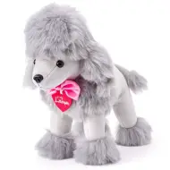Lily barboncino grigio peluche 25cm - Lumpin