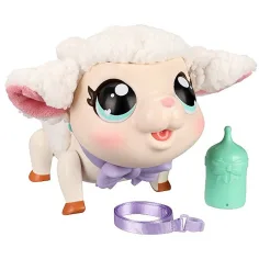 Little Live Pets: Snowie Barika, lagnellino interattivo con suoni e funzioni di movimento immagine 3