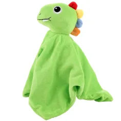 Little Stars: Fazzoletto di peluche con dinosauri immagine 2