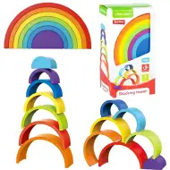 Little Stars: Gioco di impilamento arcobaleno