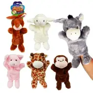 Little Stars burattino di peluche a forma di animale in diverse varianti 1 pezzo