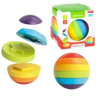 Little Stars palla arcobaleno con forme ad incastro