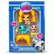 Littlest Pet Shop: Confezione da 3 figure Serie 1 - Giungla