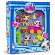 Littlest Pet Shop: Confezione da 3 figure Serie 1 - Safari