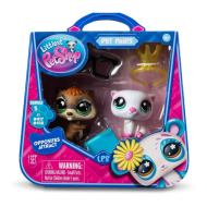 Littlest Pet Shop: Confezione doppia di animaletti S5 - Castoro e Lontra